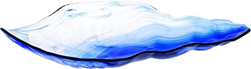 UMS Appetizer Glass Service Plates Set 