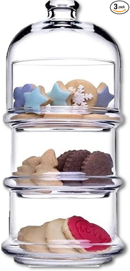 Glass Food Jar with Glass Lid