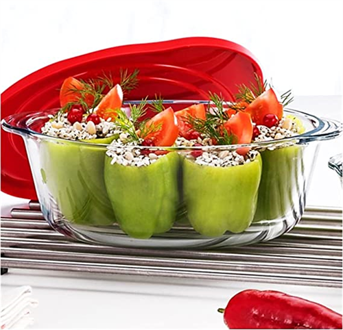 Glass Casserole Dish with Airtight 